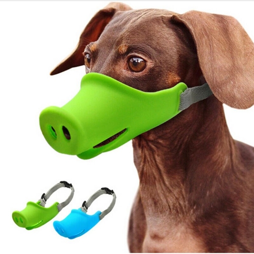 Silicone Anti-bite  Muzzles Stop Bark Bite Mouth