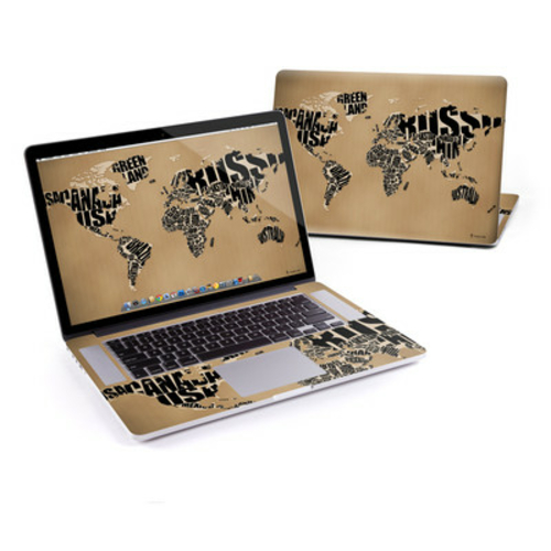 DecalGirl MBPR5-TYPEMAP DecalGirl MacBook Pro Retina 15in Skin - Type 
