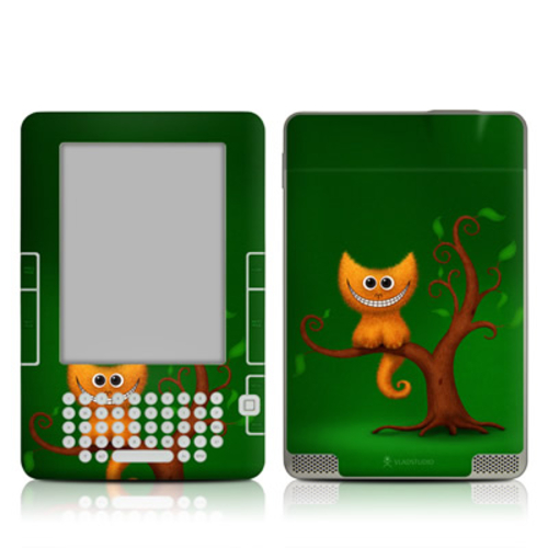 DecalGirl AKIN2-CKITTEN Kindle 2 Skin - Cheshire Kitten