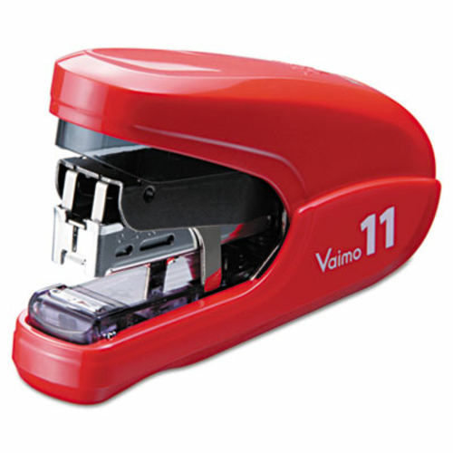 Max Usa HD11FLKRD Flat Clinch Light Effort Stapler- 35-Sheet Capacity-
