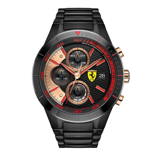 Ferrari Red Rev Evo 0830305 Mens Watch Chronograph