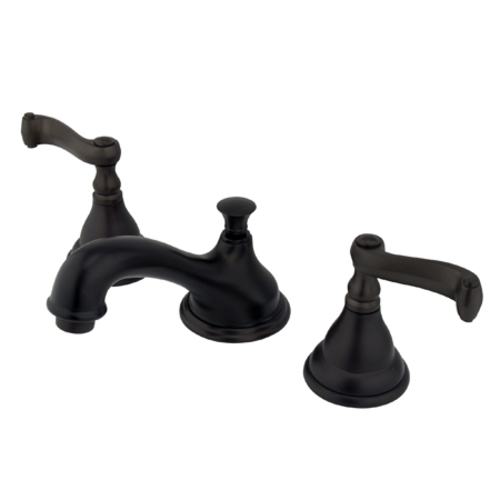 Kingston Brass KS5565FL 8 Inch -18 Inch Widespread Lavatory Faucet - O