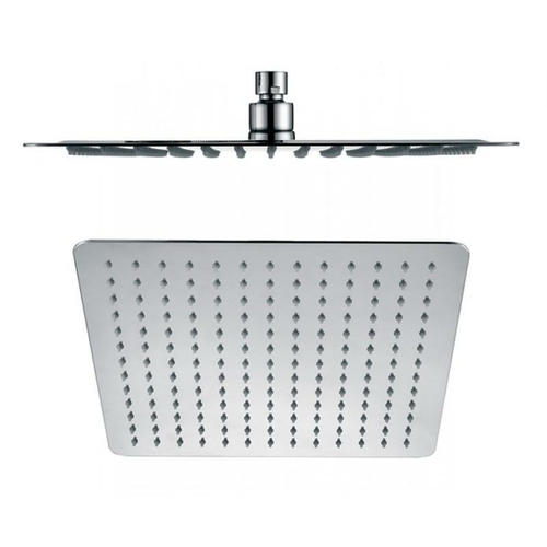 Super-slim Square Chrome Rainfall Shower Head 300mm