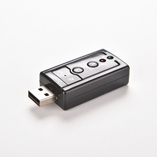 1PC External USB Audio Sound Card Adapter Virtual