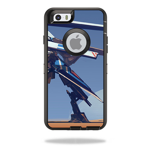 MightySkins OTDIP6-Tri Rail Skin for Otterbox Defender iPhone 6 & 6S -