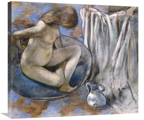 Global Gallery GCS-266207-30-142 30 in. Woman in the Tub Art Print - E