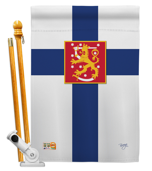 Breeze Decor BD-CY-HS-108103-IP-BO-D-US13-BD 28 x 40 in. Finland Flags