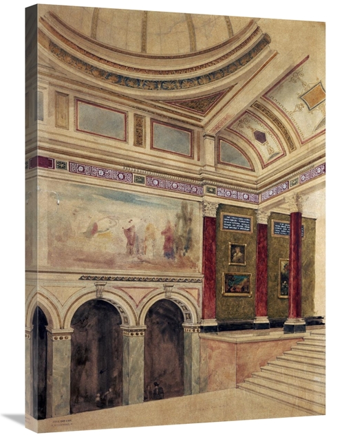 Global Gallery GCS-267886-30-142 30 in. The Entrance Hall of the Natio