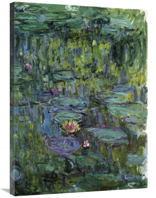 Global Gallery GCS-278741-36-142 36 in. Water Lilies - Nympheas XI Art