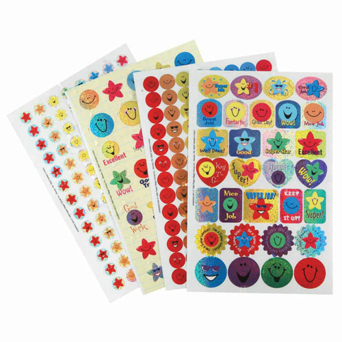 Eureka EU-609400BN Stars & Smiles Sparkle Sticker Book