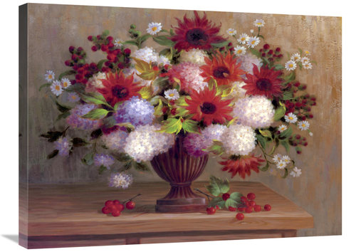 Global Gallery GCS-123921-2432-142 24 x 32 in. Angelinas Flowers II Ar
