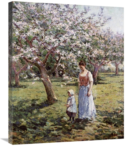 Global Gallery GCS-268477-30-142 30 in. Promenade Among the Blossoms A