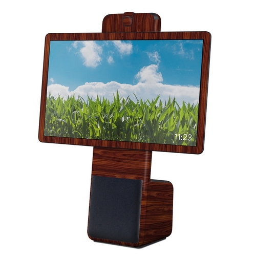 DecalGirl FBPP-DKROSEWOOD Facebook Portal Plus Skin - Dark Rosewood