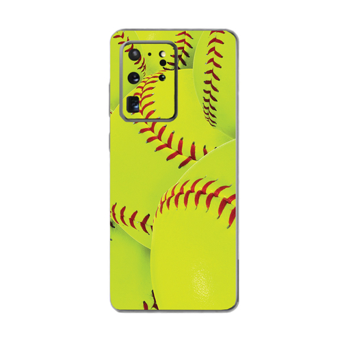 MightySkins SAGS20UL-Softball Collection Skin for Samsung Galaxy S20 U