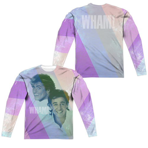 Trevco WHAM108FB-ALPP-3 Wham & Pastel Lines Front & Back Print Adult P