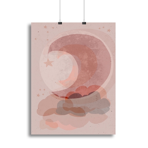 Gentle Moon Canvas Print or Poster