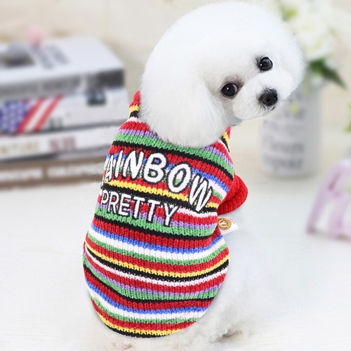 Cheap Dog Cat Sweater Winter Puppy Clothes Small