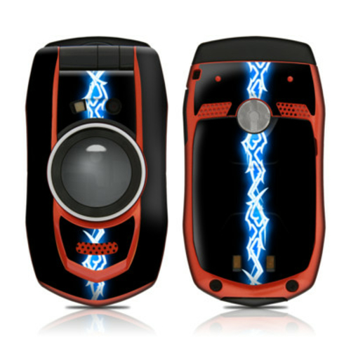 DecalGirl CGZ1-BARBS-BLU DecalGirl Casio GzOne Boulder Skin - Neon Blu