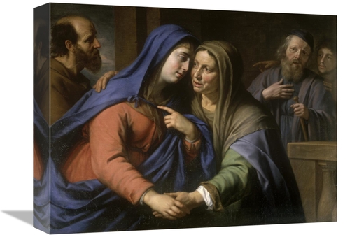 Global Gallery GCS-281954-16-142 16 in. The Visitation Art Print - Phi