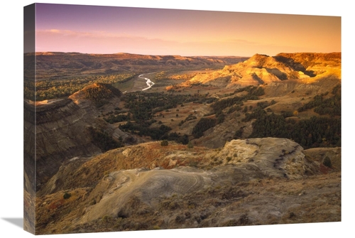 Global Gallery GCS-396759-1824-142 18 x 24 in. Little Missouri River&#