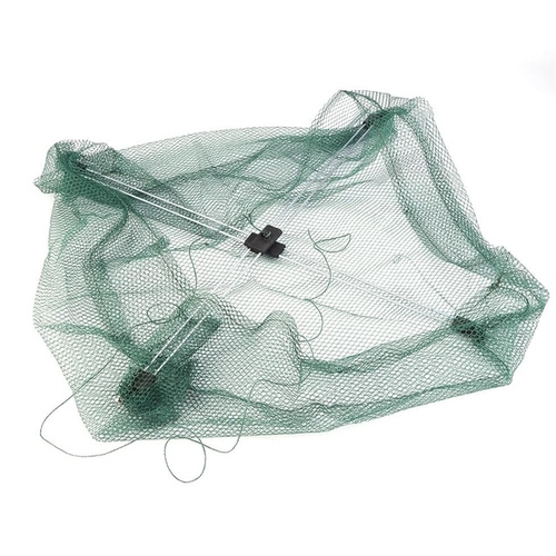 2017 New 60*60cm Foldable Fishing Net Mesh Baits