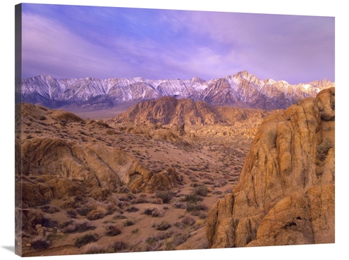 Global Gallery GCS-396317-3040-142 30 x 40 in. Sierra Nevada Range Fro