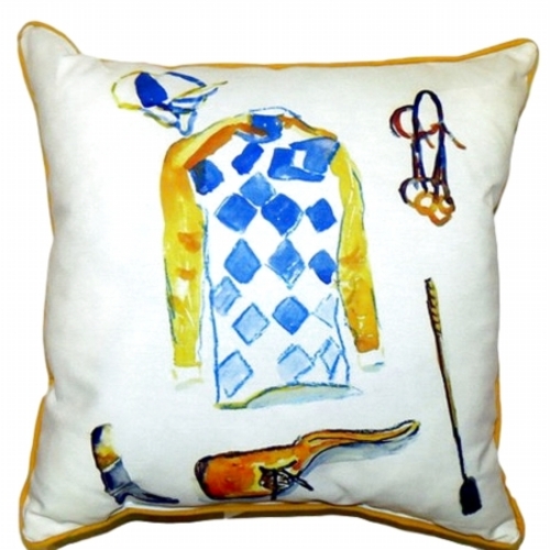 Betsy Drake ZP437 Hummingbird & Hibiscus Extra Large Zippered Pillow