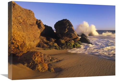 Global Gallery GCS-396214-1824-142 18 x 24 in. Waves Crashing on Point