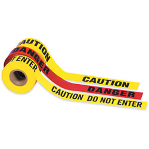 Box Partners T968DDD 3 in. x 1000 foot- Barricade Tape