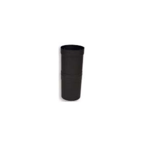 Olympia 3602531 7 in. Ventis Single-Wall Black Stove Pipe Slip Section