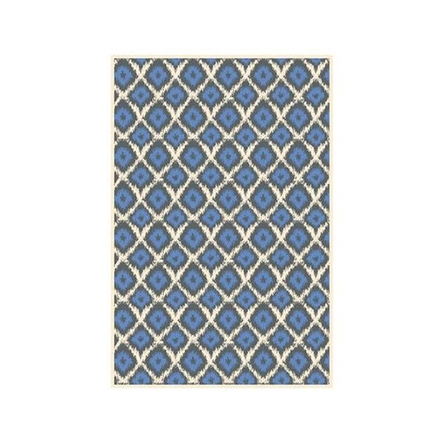 Botticelli Ikat Blue Rug