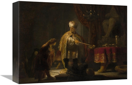 Global Gallery GCS-454992-1216-142 12 x 16 in. Daniel & Cyrus Before t