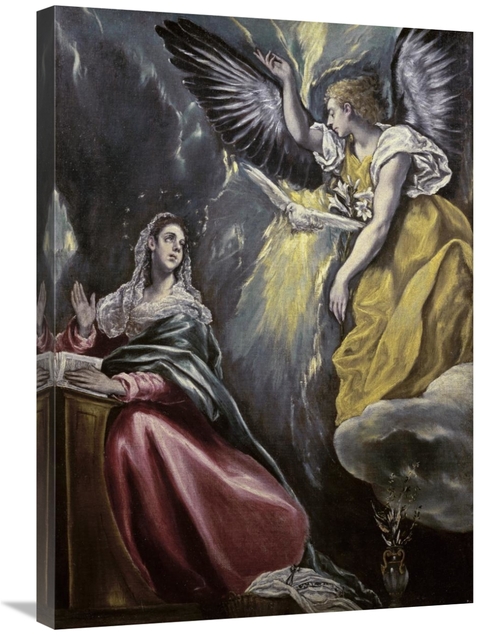 Global Gallery GCS-282010-30-142 30 in. The Annunciation Art Print - E