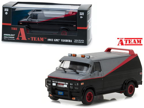 1983 GMC Vandura \The A-Team\" (1983-1987) TV Series 1/43 Diecast