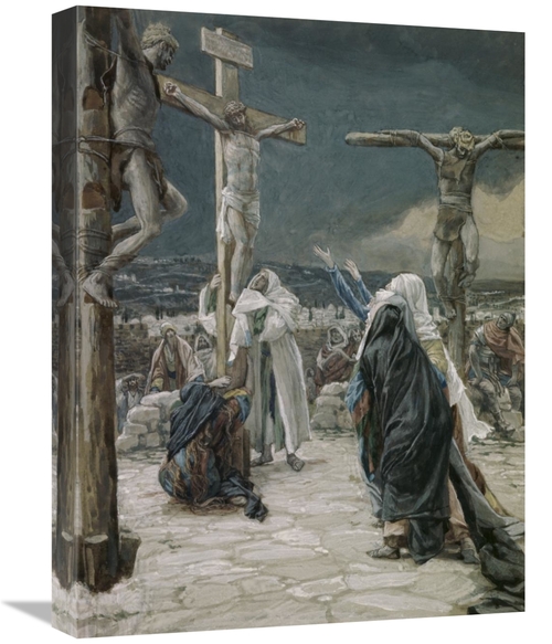 Global Gallery GCS-282898-22-142 22 in. Death of Jesus Art Print - Jam