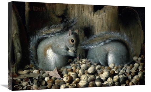 Global Gallery GCS-281974-30-142 30 in. Les Gloutons Art Print - Josep