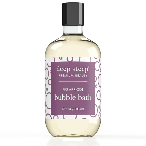 17oz Bubble Bath- Fig Apricot- Deep Steep