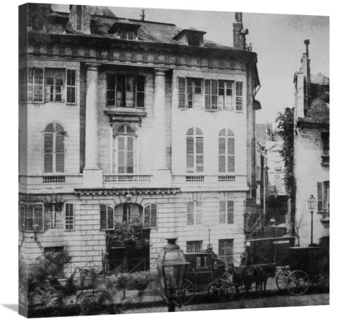Global Gallery GCS-455084-30-142 30 in. Paris, May 1843 - Boulevar