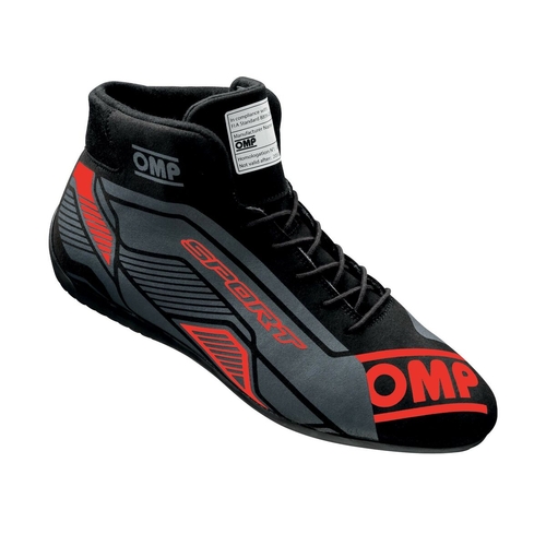 Racing Ankle Boots OMP OMPIC/82907338 Black/Red (Size 38)