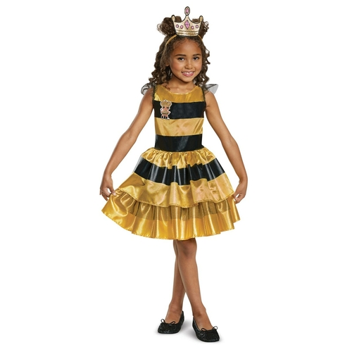 Disguise 276027 Halloween L.O.L Dolls Queen Bee Classic Child Costume 