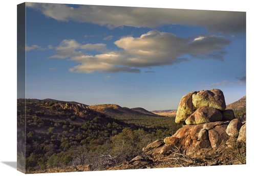 Global Gallery GCS-396341-1824-142 18 x 24 in. Rockpile, Davis Mou