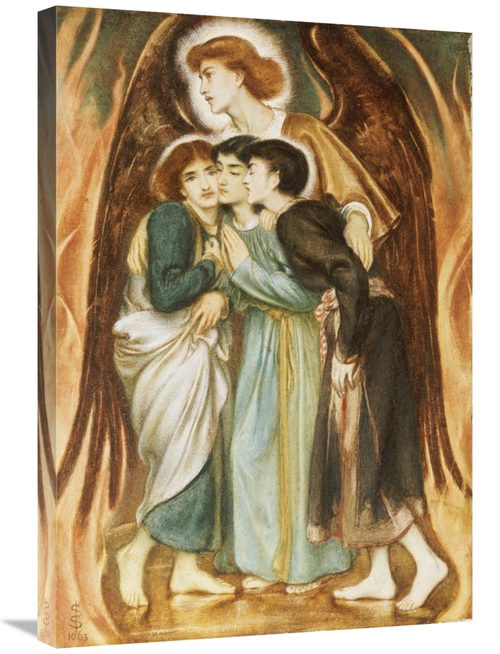 Global Gallery GCS-267321-30-142 30 in. A Protecting Angel Art Print -