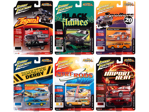 \Street Freaks\" 2020 Set B of 6 Cars Release 4 1/64 Diecast Model