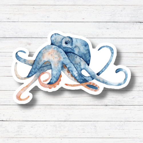 Octopus Sticker/Magnet