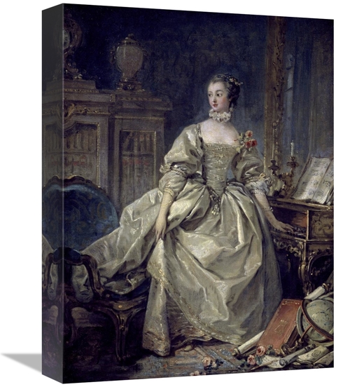 Global Gallery GCS-276819-16-142 16 in. La Madame De Pompadour Art Pri