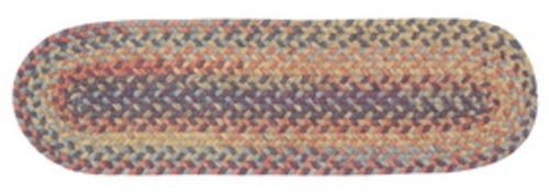 Colonial Mills RU20A008X028 Rustica - Floral Burst Stair Tread - set 1