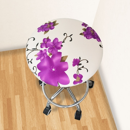 Round Chair Cover Bar Stool Cover Elastic