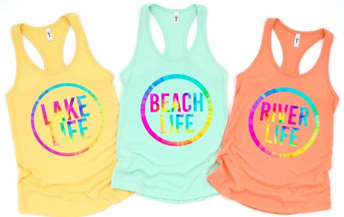 "Beach Life" Racerback Tank Top