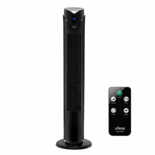 Tower Fan UFESA OSLO Black 45 W