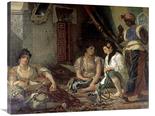 Global Gallery GCS-277358-36-142 36 in. Algerian Women in Their Apartm